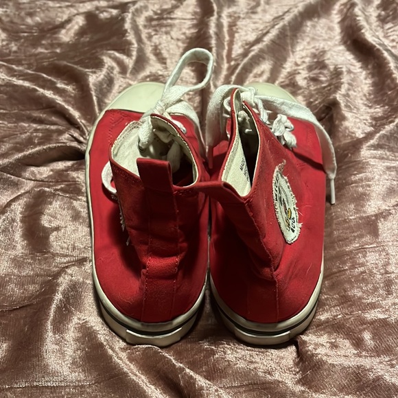 Mickey mouse Red High Tops - Picture 3 of 4